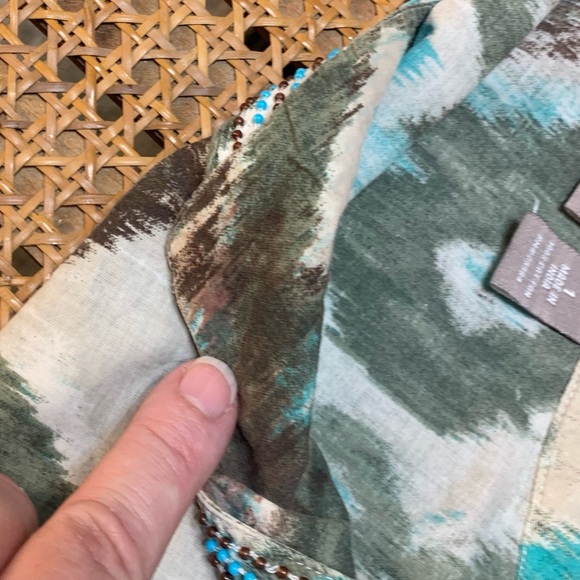 Chico’s southwest fabric pattern loose top,shirt,blouse. - Picture 13 of 15